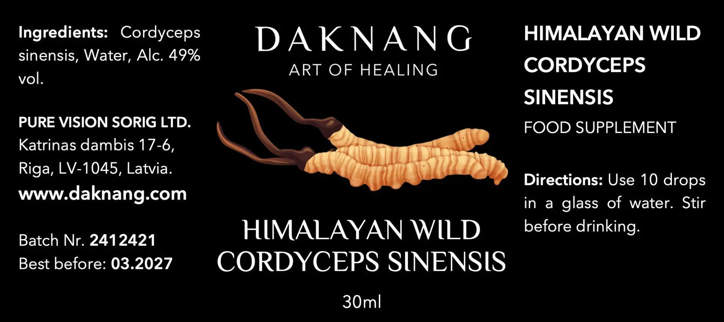 HIMALAYAN WILD CORDYCEPS SINENSIS Daknang