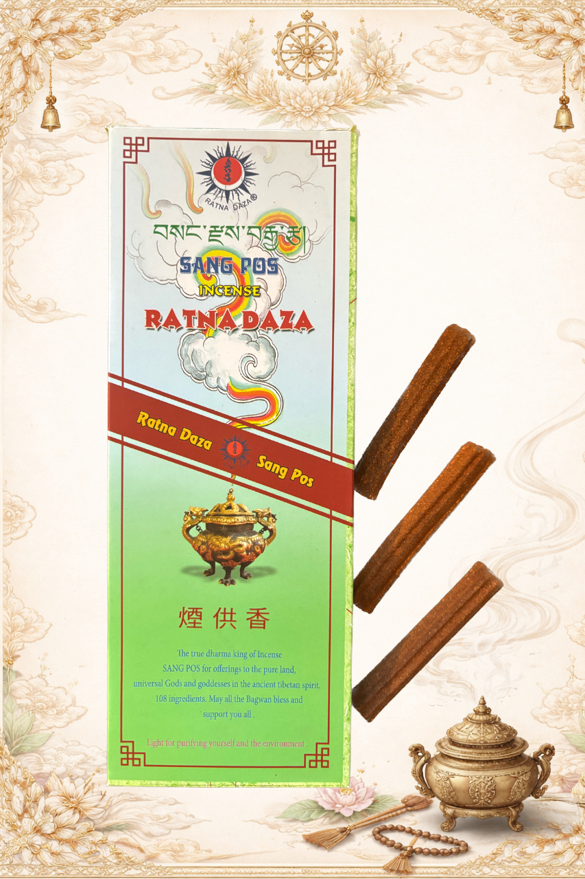 SANG POS | Sang incense | 108 ingredients | 17 sticks RATNA DAZA