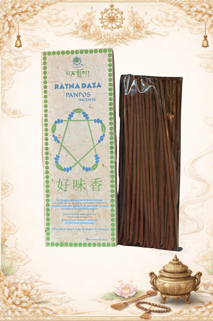 PANPOS | Tibetan incense | 80 sticks RATNA DAZA