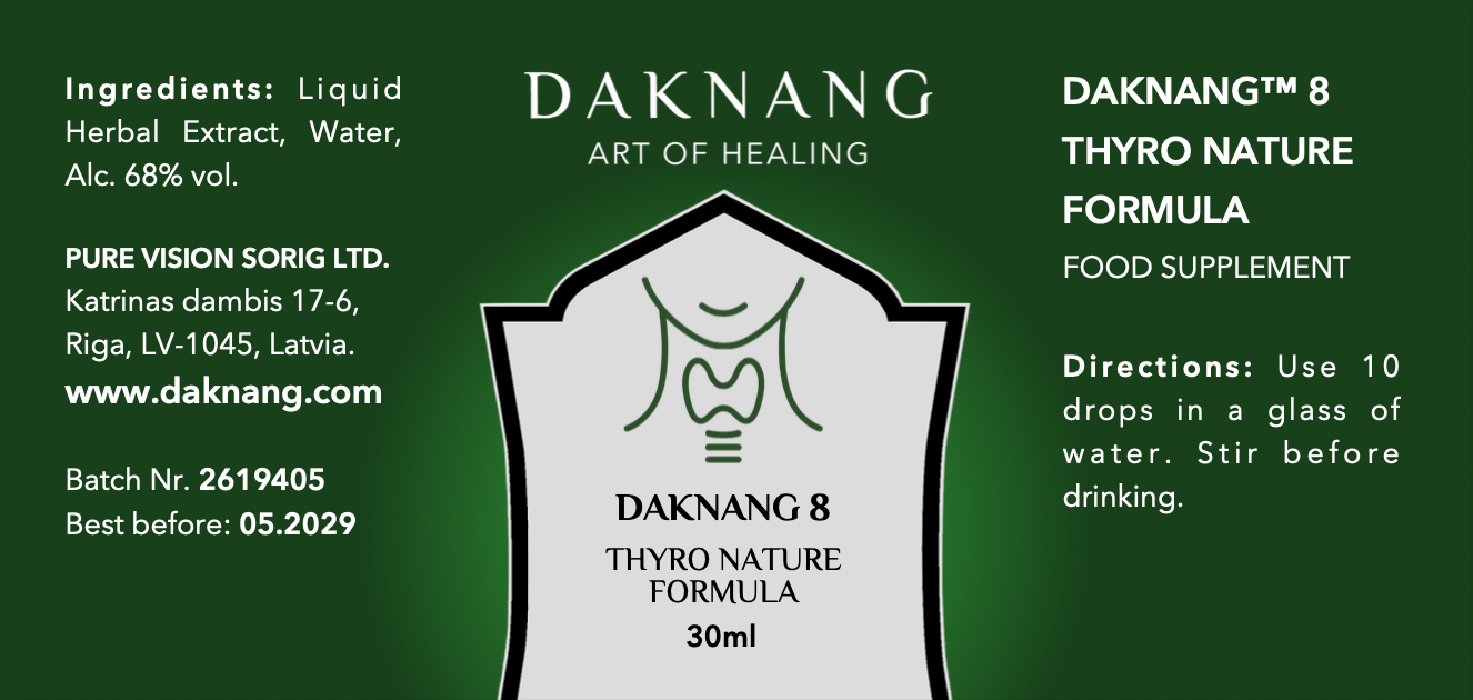 DAKNANG 8 • THYRO NATURE FORMULA Daknang