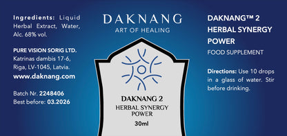 DAKNANG 2 • HERBAL SYNERGY POWER