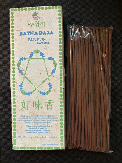 PANPOS | Tibetan incense | 80 sticks RATNA DAZA