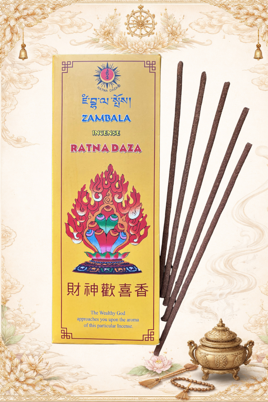 ZAMBALA | Tibetan incense | 80 sticks RATNA DAZA