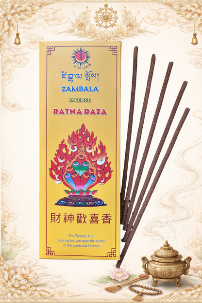 ZAMBALA | Tibetan incense | 80 sticks RATNA DAZA