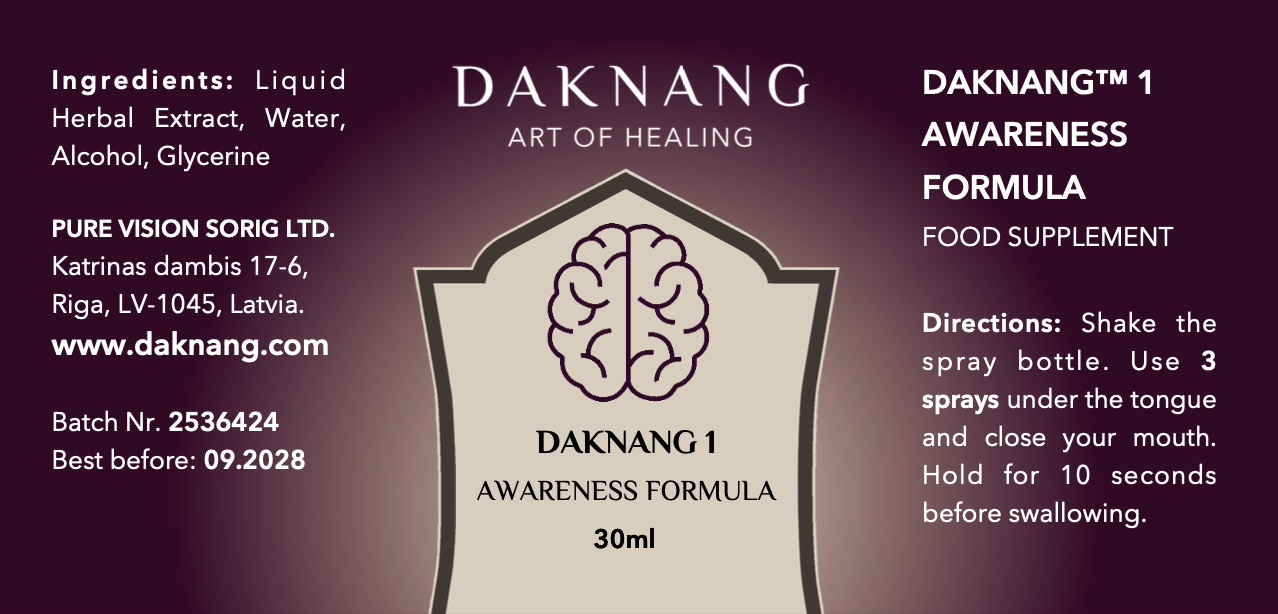 DAKNANG 1 • AWARENESS FORMULA SPRAY Daknang