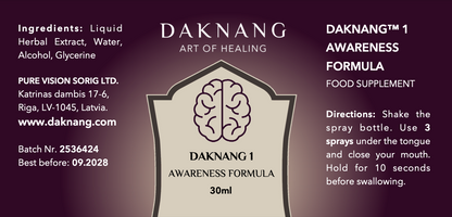 DAKNANG 1 • AWARENESS FORMULA SPRAY Daknang